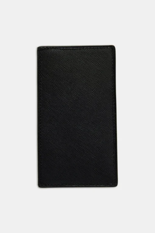 Card Saffiano Leather Holder