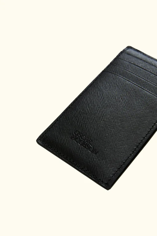 Card Saffiano Leather Holder