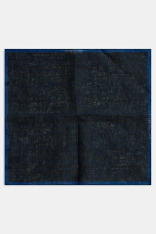 Dotted Linen Handkerchief