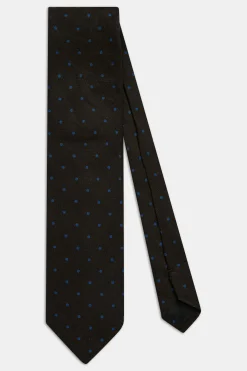 Dotted Linen Tie