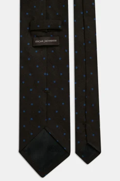 Dotted Linen Tie