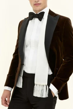 Evening Twill Silk Scarve
