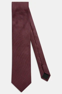 Floral Pattern Linen Tie