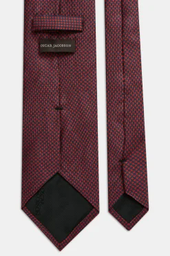 Floral Pattern Linen Tie