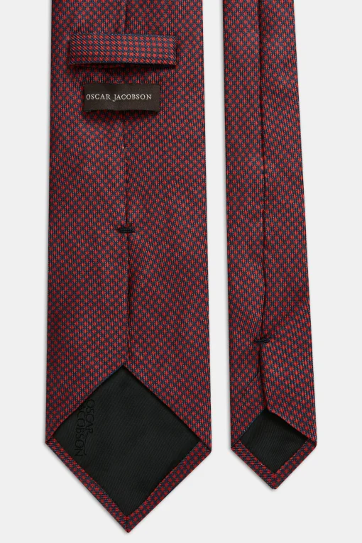 Floral Pattern Linen Tie