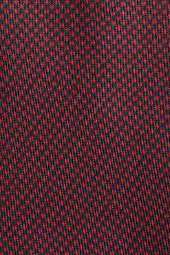 Floral Pattern Linen Tie