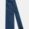 Floral Pattern Silk Tie