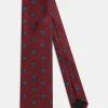 Floral Pattern Silk Tie