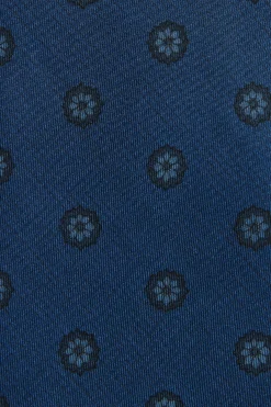 Floral Pattern Silk Tie