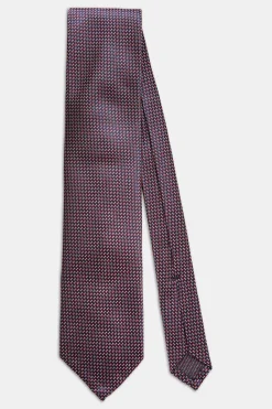 7-Fold Jacquard Silk Tie