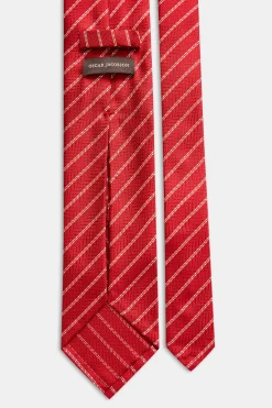 7-Fold Regimental Stripe Silk Tie