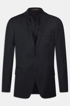 Generous Fit Linen Blazer