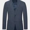 Generous Fit Linen Blazer
