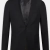 Generous Fit Linen Blazer