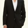 Generous Fit Linen Blazer