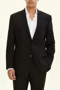 Generous Fit Linen Blazer