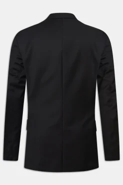 Generous Fit Linen Blazer