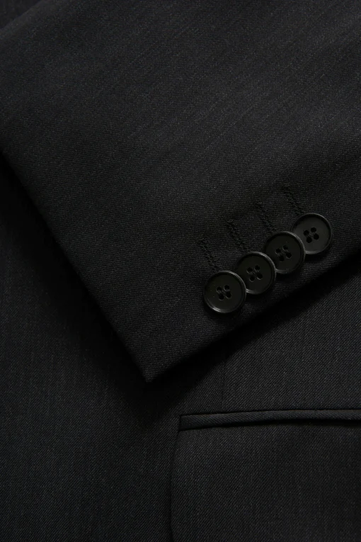 Generous Fit Linen Blazer