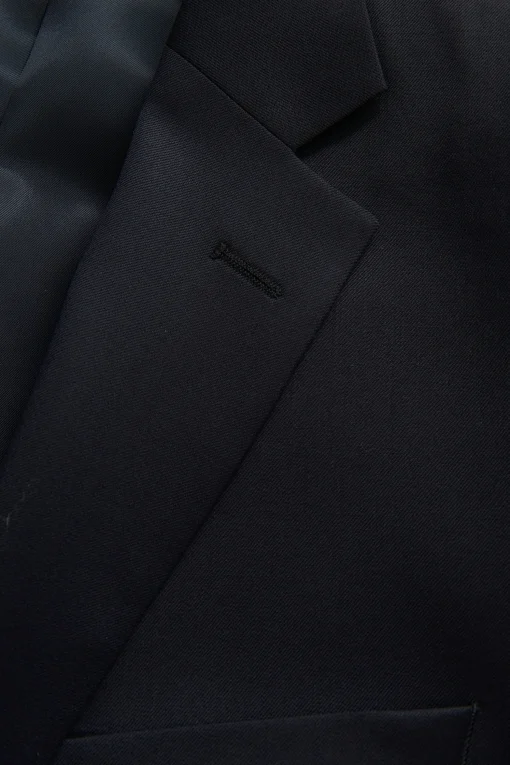 Generous Fit Linen Blazer