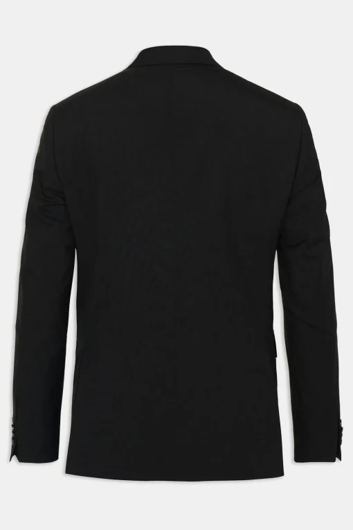 Generous Fit Linen Blazer