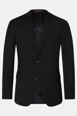 Generous Fit Microstructure Blazer