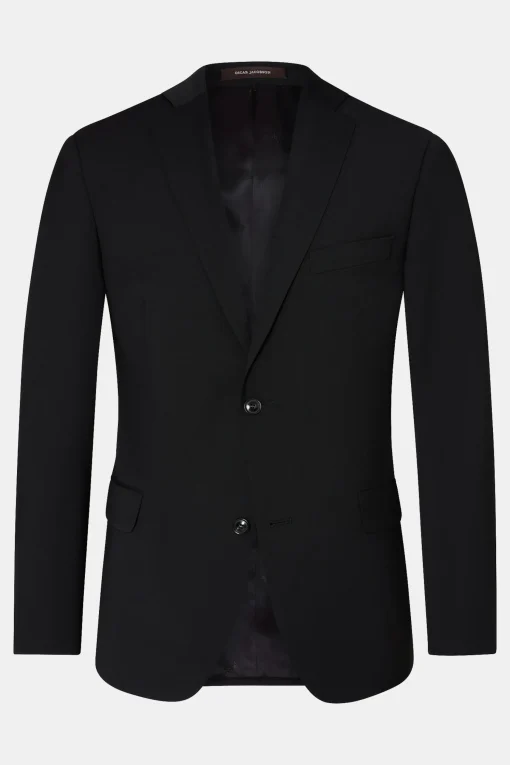 Generous Fit Microstructure Blazer