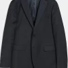 Generous Fit Twill Blazer