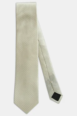 Geometrical Pattern Silk Tie