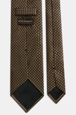 Geometrical Pattern Silk Tie