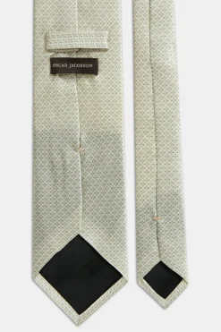 Geometrical Pattern Silk Tie