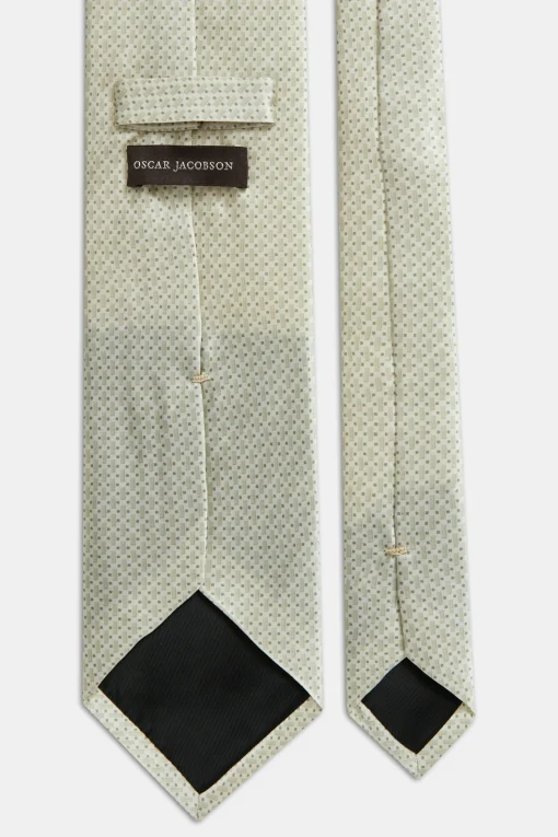 Geometrical Pattern Silk Tie