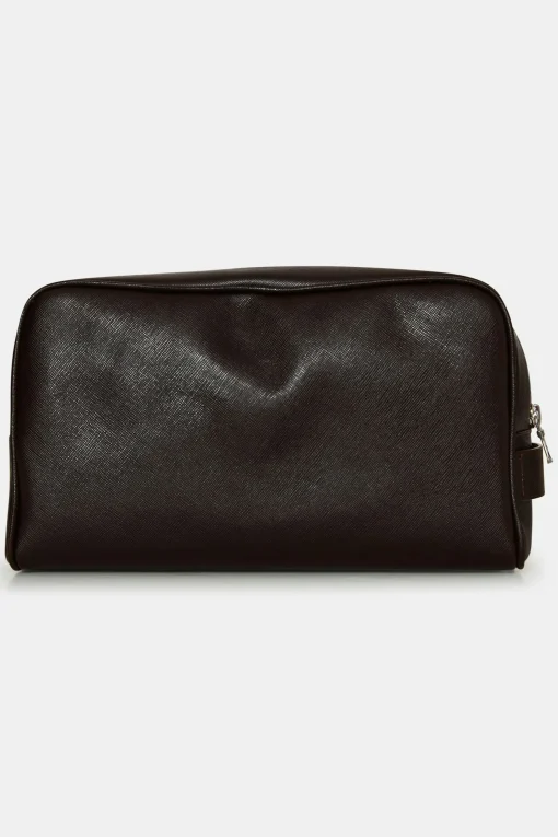 Grooming Saffiano Leather Case