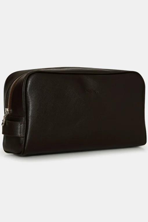 Grooming Saffiano Leather Case