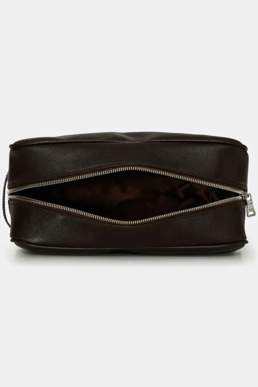 Grooming Saffiano Leather Case