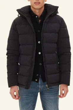 Hooded Insulation Membrane Puffer Jacket