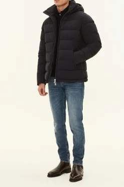 Hooded Insulation Membrane Puffer Jacket