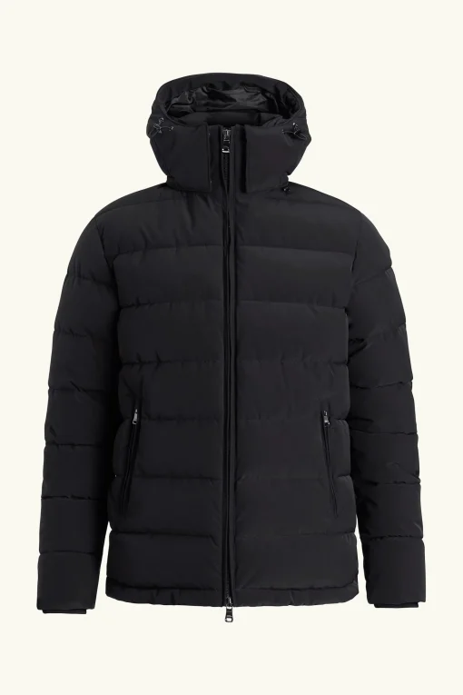 Hooded Insulation Membrane Puffer Jacket