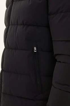 Hooded Insulation Membrane Puffer Jacket