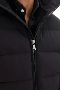 Hooded Insulation Membrane Puffer Jacket