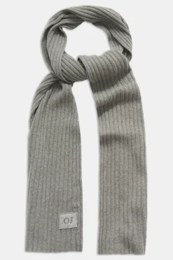 Knitted Brushed Cashmere Scarf