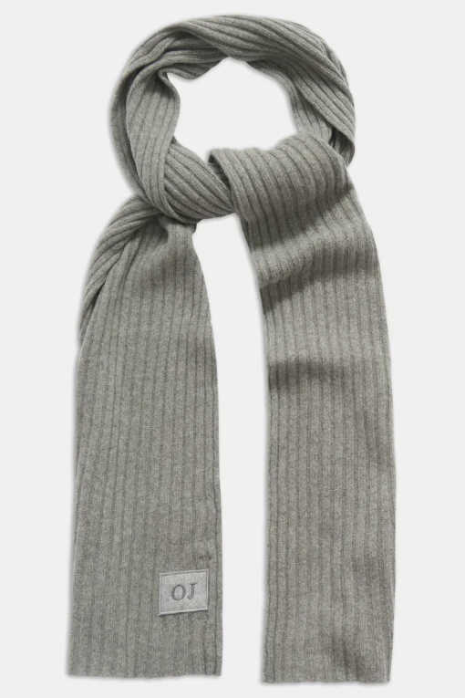 Knitted Brushed Cashmere Scarf