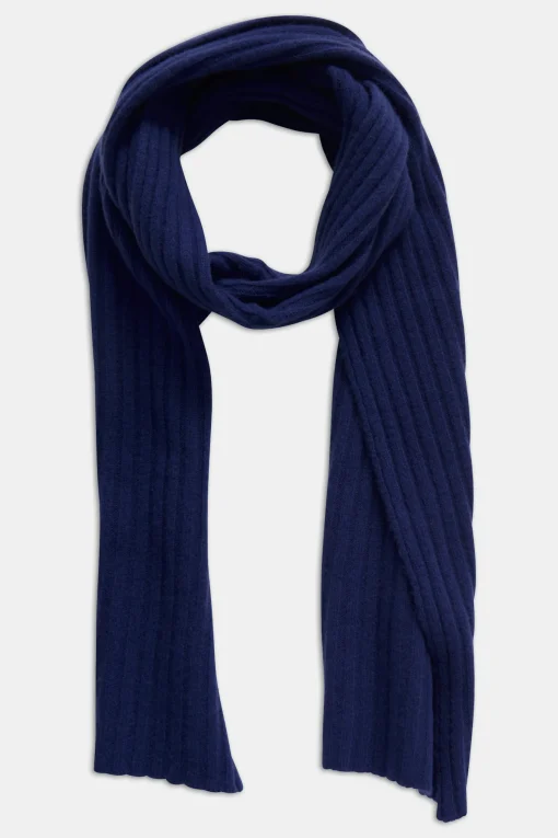 Knitted Brushed Cashmere Scarf