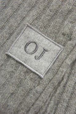 Knitted Brushed Cashmere Scarf