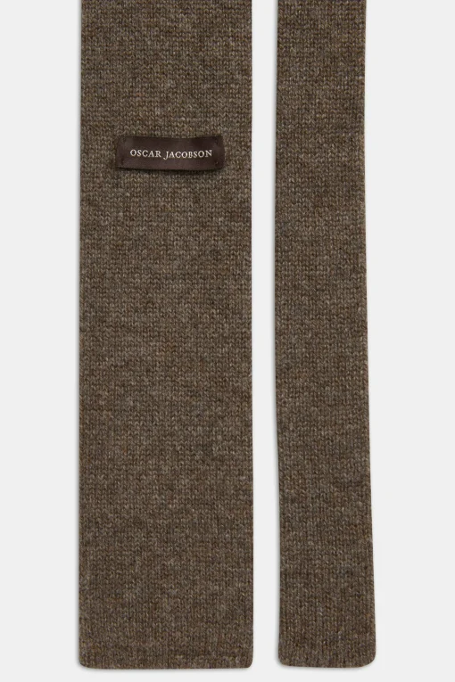 Knitted Cable Cashmere Tie