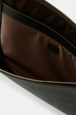 Laptop Saffiano Leather Holder