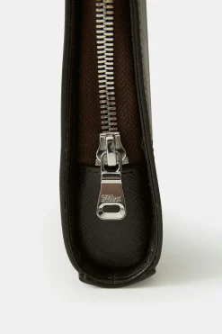 Laptop Saffiano Leather Holder