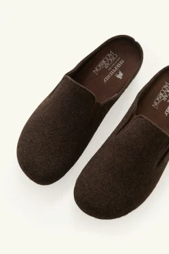 Marre Wool Felt Slippers