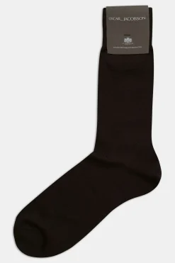 Mid-length Mercerized Cotton Socks
