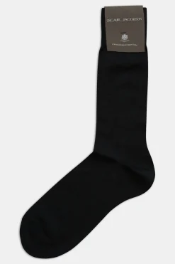 Mid-length Mercerized Cotton Socks