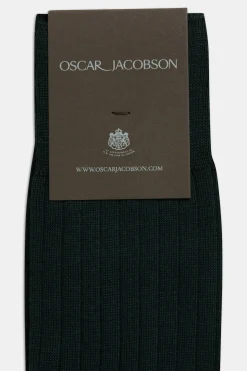 Mid-length Ribbed Wool Stretch Socks